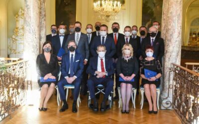 Prezident republiky jmenoval členy nové vlády