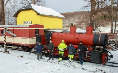 Osoblažsko: Velká oprava lokomotivy U46.002 „Rešica“