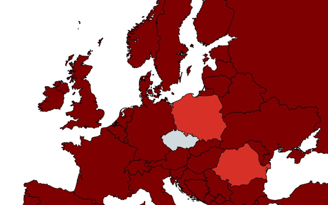 Ministerstvo zdravotnictví aktualizovalo seznam zemí podle míry rizika nákazy