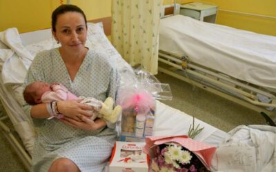 První miminko roku 2022 na Bruntálsku: Vendulka se narodila před příjezdem do porodnice