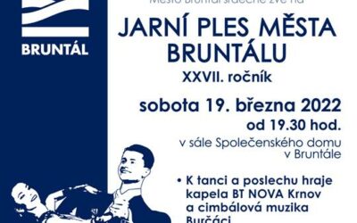 Jarní ples města Bruntálu 2022 bude v březnu