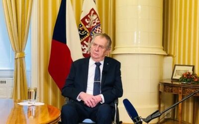 Prezident Miloš Zeman odsoudil ruskou agresi na Ukrajinu