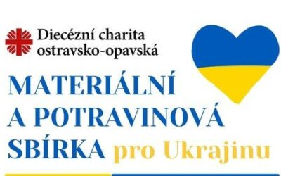 Charita vyhlásila materiální a potravinovou sbírku pro Ukrajinu