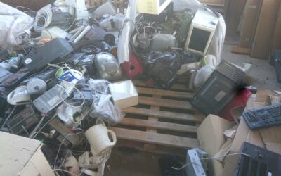 Nezvaný návštěvník navštívil dočasné uložiště drobného elektroodpadu v Třemešné