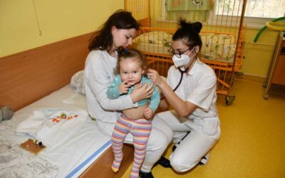 Zdravotníci krnovské nemocnice pečují o první uprchlíky z Ukrajiny