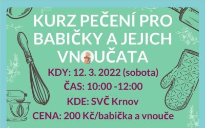 Středisko volného času zve na „Kurz pečení pro babičky a jejich vnoučata“