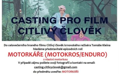 Filmaři hledají motorkáře