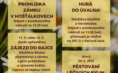 Krnovský Senior Point zve na výlety i přednášku