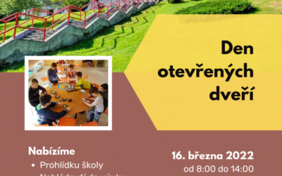 Základní a Mateřská škola Holčovice zve na Den otevřených dveří