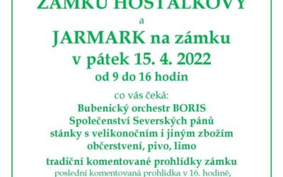 Zámek Hošťálkovy pořádá velikonoční prohlídky a jarmark