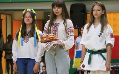Děti z Ukrajiny připravily poděkování pro své spolužáky i učitele