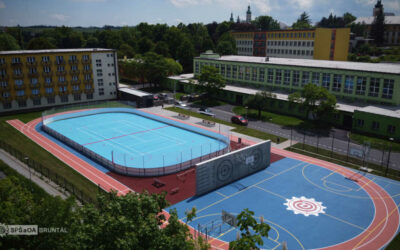 Střední průmyslová škola a Obchodní akademie v Bruntále má nové moderní sportoviště