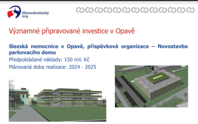 Slezská nemocnice aktuálně řeší problém s parkováním