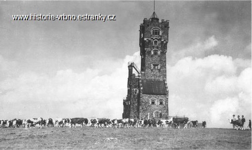 Uběhlo sto deset let od postavení věže na Pradědu
