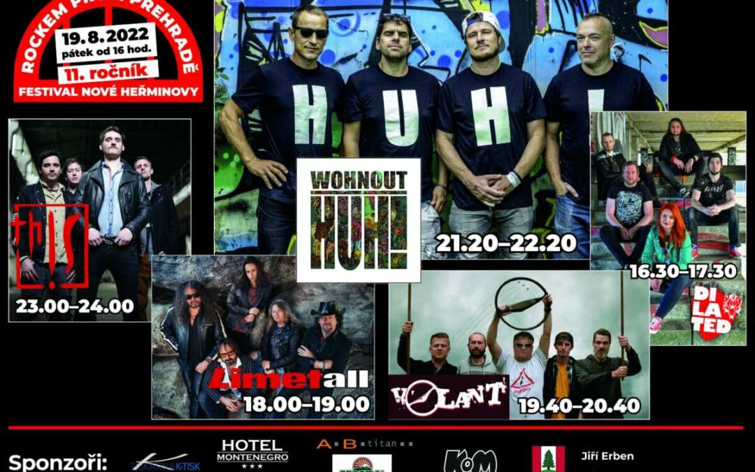 Festival „Rockem proti přehradě“ v Nových Heřminovech se koná už po jedenácté