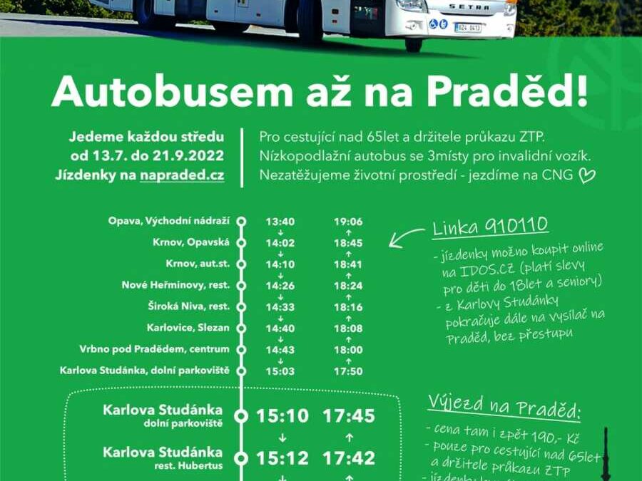 Autobusem až na Praděd!