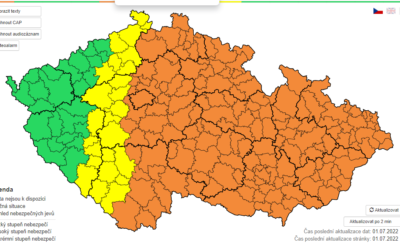 Meteorologové varují: Česko zasáhnou silné bouřky