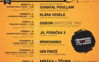 Krnovské hudební slavnosti opět sází na pestrost