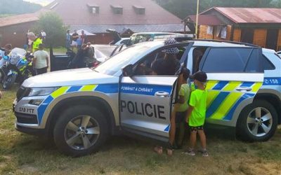 Policisté zavítali na letní dětské a příměstské tábory