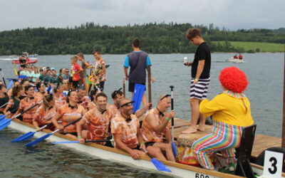 O víkendu opět vyplují Dračí lodě na Slezskou Hartu