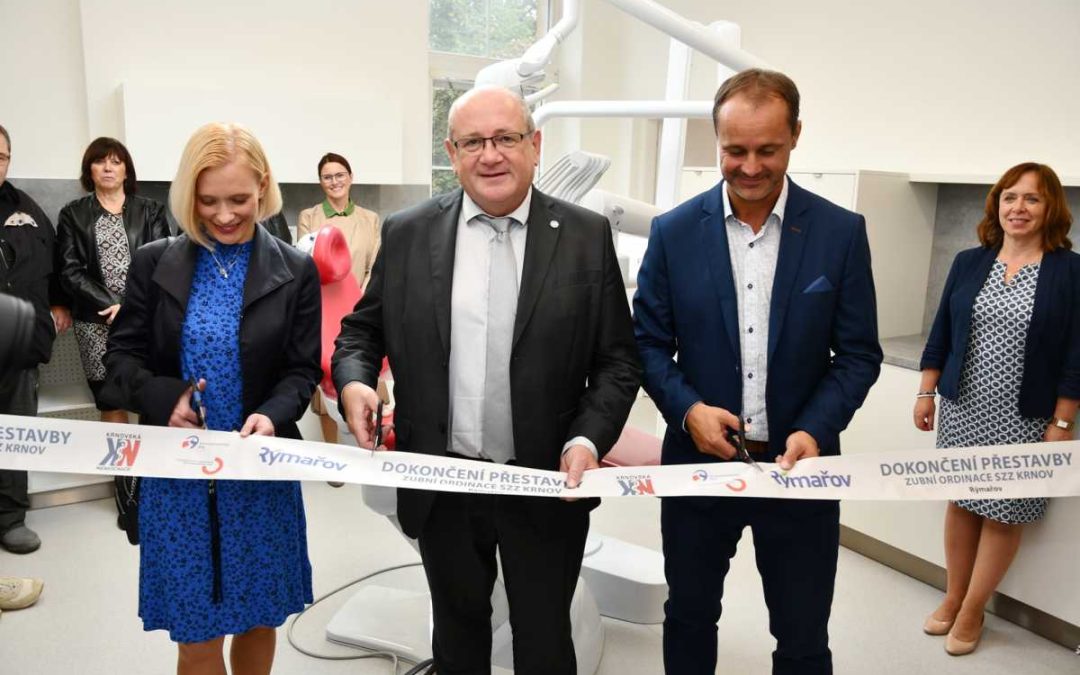 Krnovská nemocnice dokončila zubní ordinace ve Městě Albrechticích a v Rýmařově
