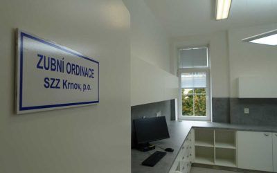 Registrace do zubní ambulance proběhne v budově Polikliniky Rýmařov
