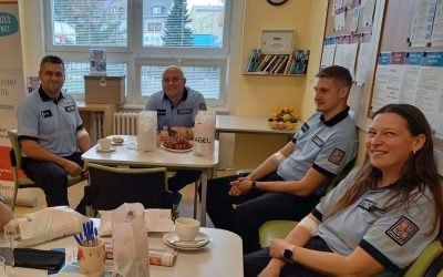 Bruntál: Policisté z územního odboru Bruntál se opět zapojili do hromadného dárcovství krve