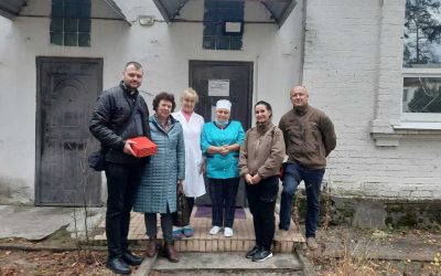 Pracovníci Charity Krnov navštívili zničenou Irpiň