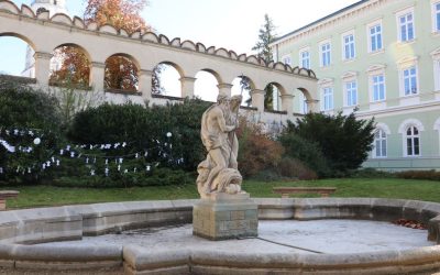 Krnov: Kašnu s Neptunem čeká oprava