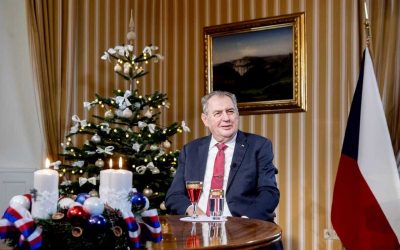 Vánoční poselství končícího prezidenta republiky Miloše Zemana: Mojí srdeční záležitostí po celou dobu byl vztah s Izraelem