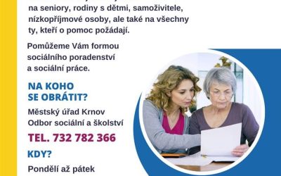 Krnov: S řešením kritické situace pomohou sociální pracovníci