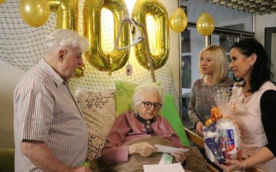 Druhá nejstarší obyvatelka Krnova oslavila 100 let