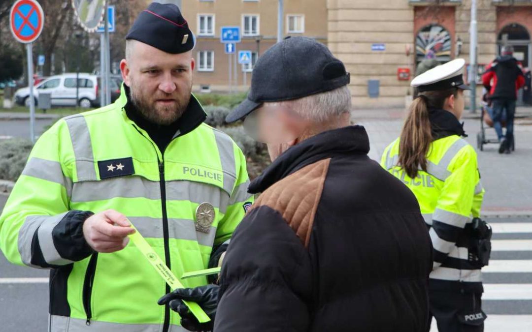 Moravskoslezský kraj: Proběhla dopravní akce zaměřená na bezpečnost chodců a cyklistů v silničním provozu