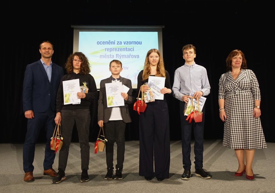 Rýmařov: Město ocenilo vzorné reprezentanty