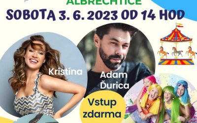 Město Albrechtice: Na dětském dni vystoupí Kristína a Adam Ďurica