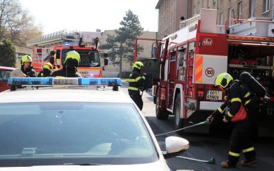 Krnov: Požár v budově úřadu byl jen cvičením