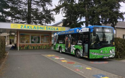 Bruntál: K jedničce přijel zelenomodrý autobus