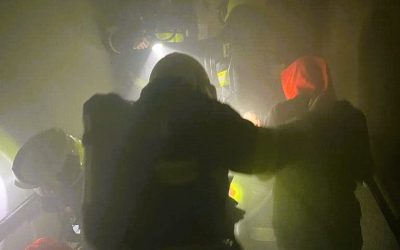 Krnov: Hasiči vyjížděli k požáru v tanečním baru