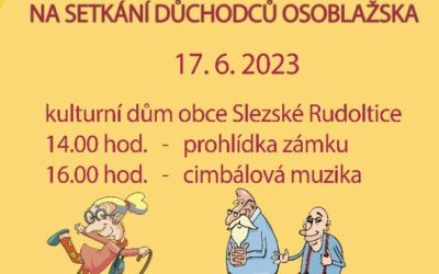 Obce Osoblažska připravují setkání všech seniorů