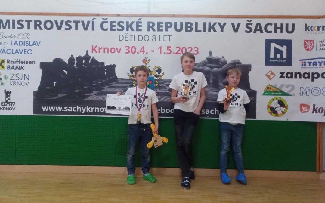 Dva žáci Základní školy Vrbno zdárně poměřili své schopnosti v šachovém turnaji