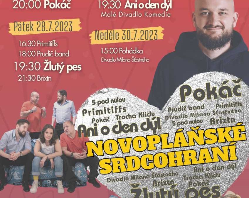 Novopláňské srdcohraní zahájí tentokrát netradičně písničky