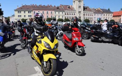 Moravskoslezský kraj: Motocyklisté si připomněli zásady bezpečné jízdy