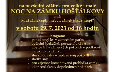 Hošťálkovy: Prožijte noc na zámku