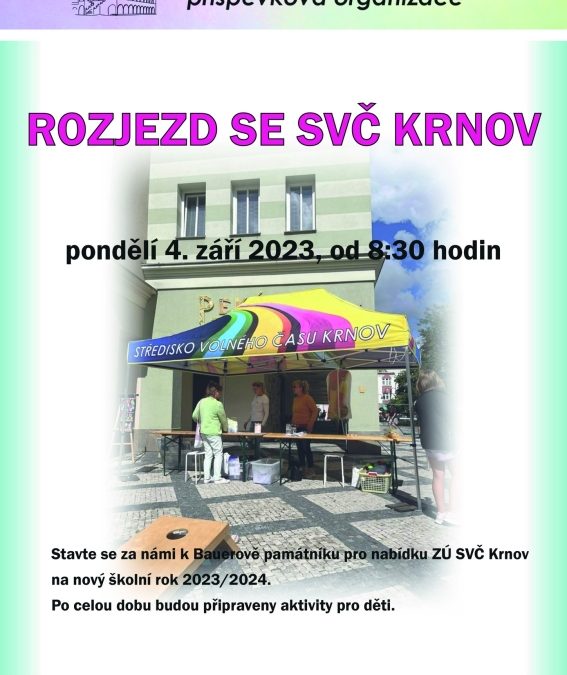 Odstartujte školní rok se SVČ Krnov