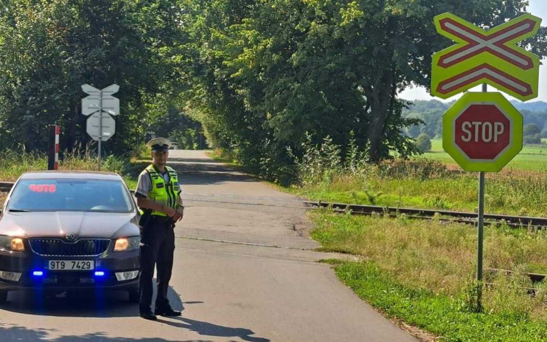 Moravskoslezský kraj: Policisté se opět zaměřili na železniční přejezdy