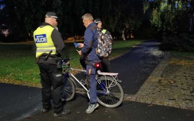 Krnov: Strážníci městské policie zkontrolovali více než 150 cyklistů