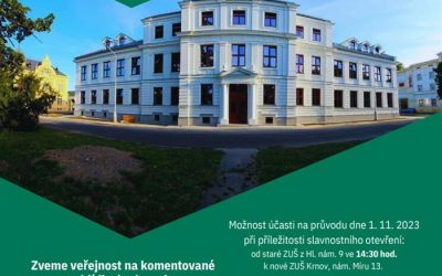 Krnov: Základní umělecká škola má nové sídlo
