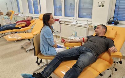 Zástupci obcí Osoblažska darovali krev