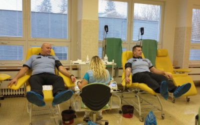 Bruntálsko: Již po druhé v letošním roce darovali policisté svou krev