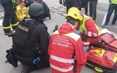 Policisté Moravskoslezského kraje a další složky IZS se zúčastnili taktického cvičení AMOK